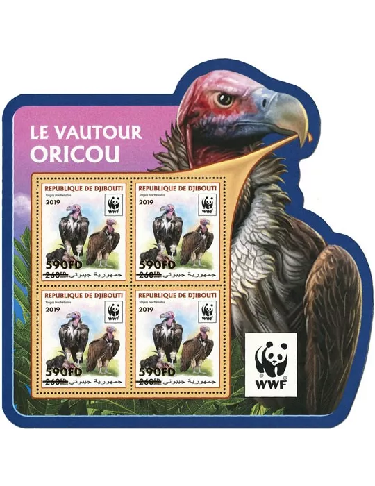 n° F2753/F2756 - Timbre DJIBOUTI Poste