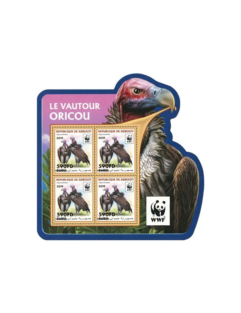 n° F2753/F2756 - Timbre DJIBOUTI Poste