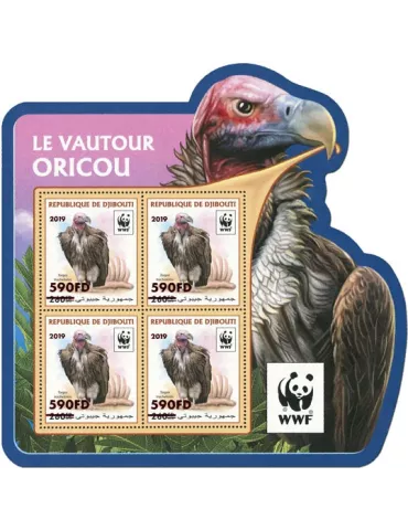 n° F2757/F2760 - Timbre DJIBOUTI Poste