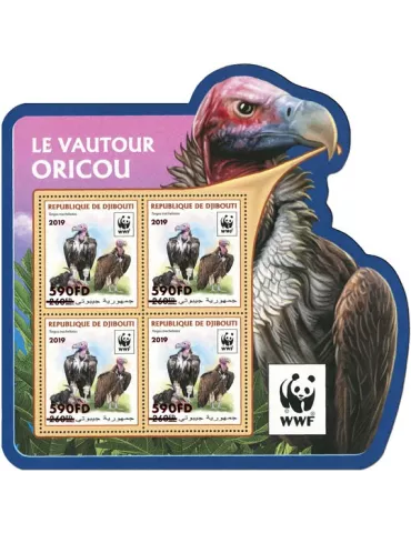 n° F2757/F2760 - Timbre DJIBOUTI Poste 2