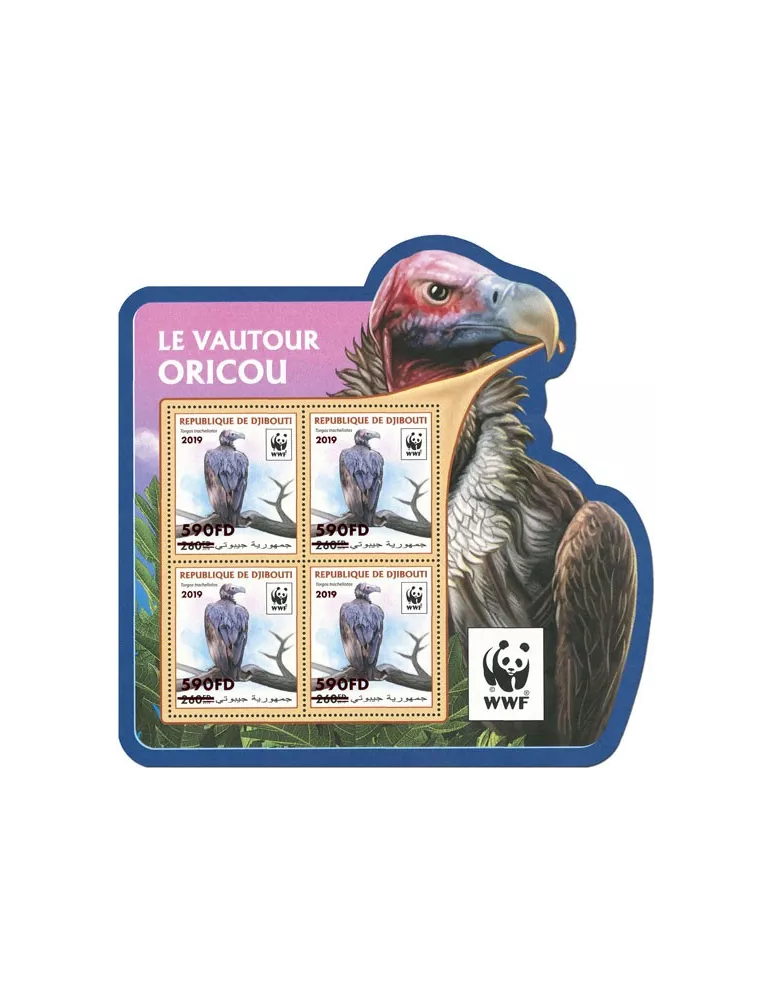 n° F2757/F2760 - Timbre DJIBOUTI Poste