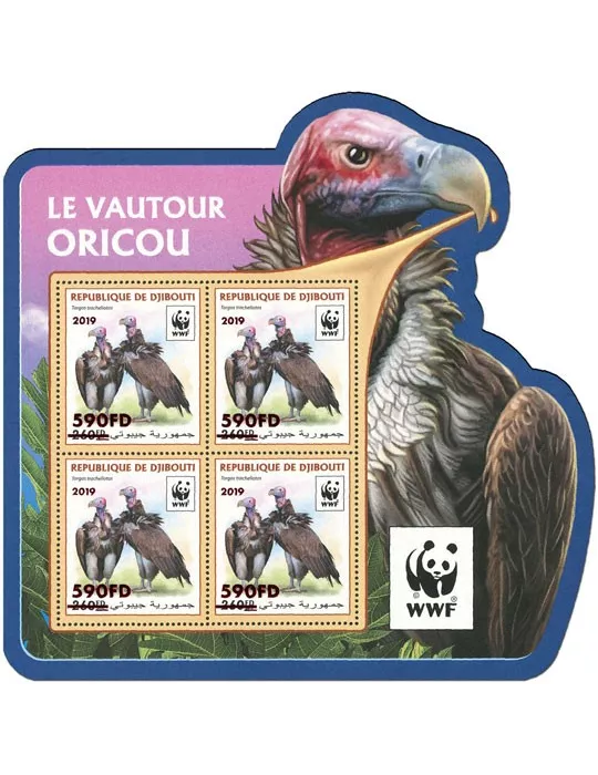 n° F2757/F2760 - Timbre DJIBOUTI Poste