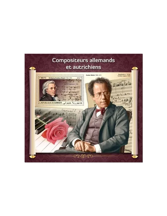 n° 328 - Timbre DJIBOUTI Blocs et feuillets