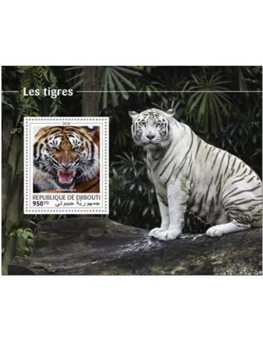 n° 351 - Timbre DJIBOUTI Blocs et feuillets