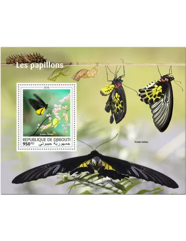 n° 358 - Timbre DJIBOUTI Blocs et feuillets