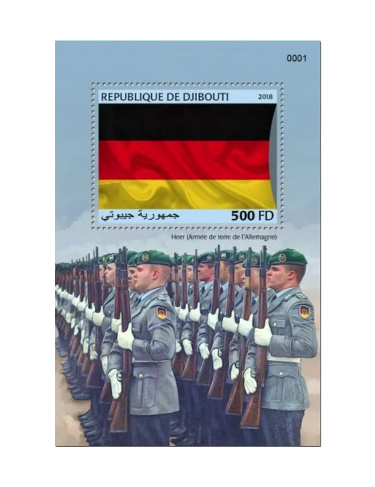 n° 400 - Timbre DJIBOUTI Blocs et feuillets