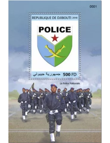 n° 413 - Timbre DJIBOUTI Blocs et feuillets