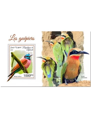 n° 506 - Timbre DJIBOUTI Blocs et feuillets