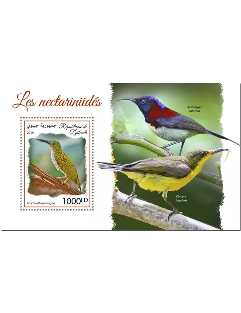 n° 507 - Timbre DJIBOUTI Blocs et feuillets