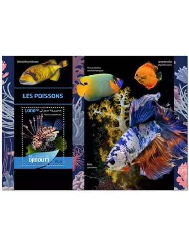 n° 521 - Timbre DJIBOUTI Blocs et feuillets