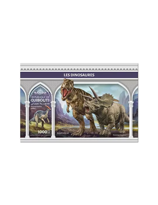 n° 524 - Timbre DJIBOUTI Blocs et feuillets