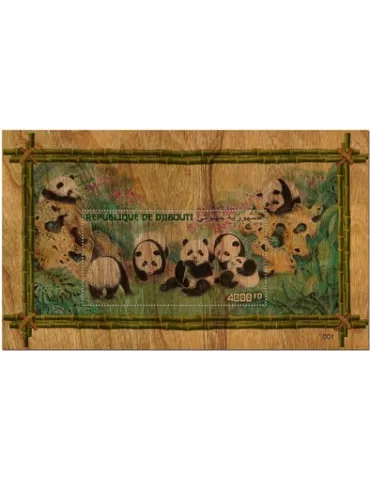 n° 576 - Timbre DJIBOUTI Blocs et feuillets