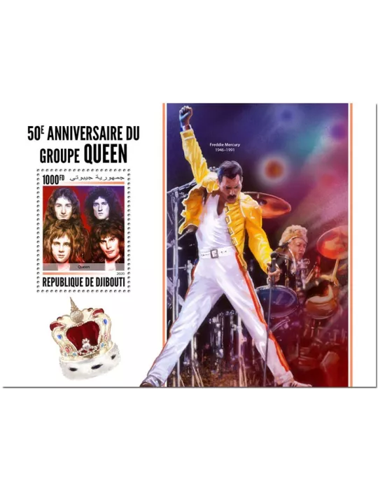 n° 587 - Timbre DJIBOUTI Blocs et feuillets