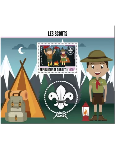 n° 593 - Timbre DJIBOUTI Blocs et feuillets