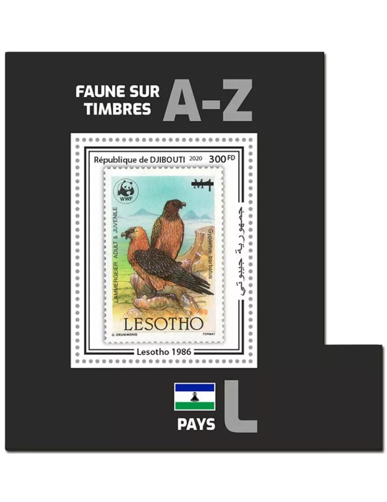 n° 599 - Timbre DJIBOUTI Blocs et feuillets