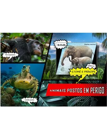 n° 1270 - Timbre SAINT-THOMAS ET PRINCE Blocs et feuillets