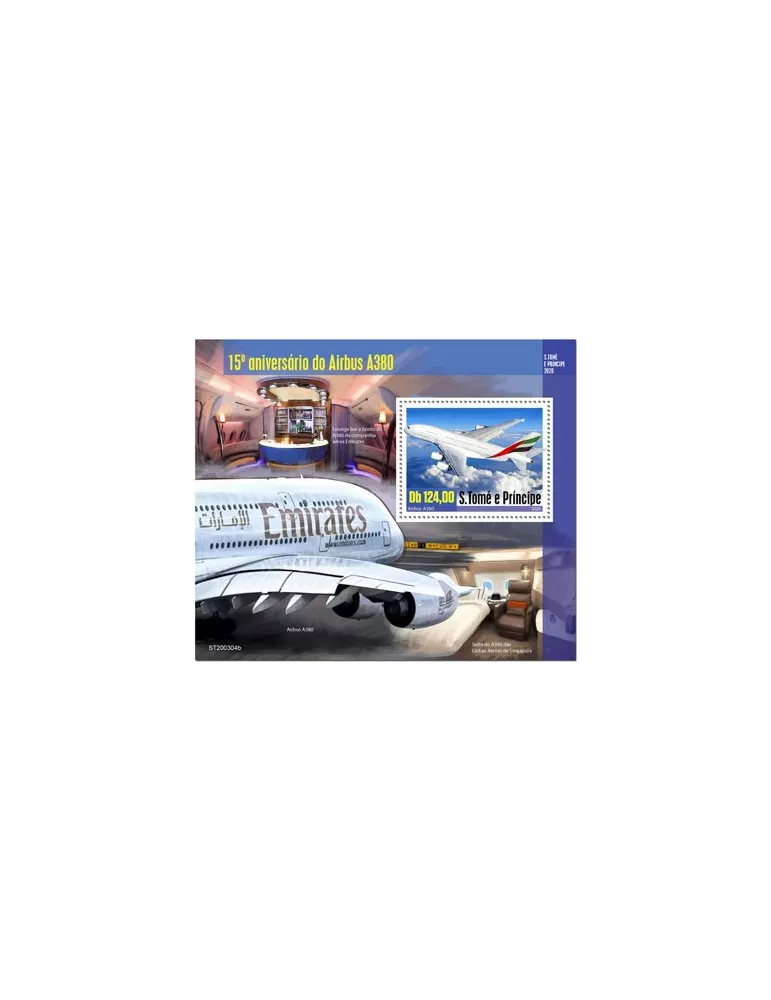 n° 1368 - Timbre SAINT-THOMAS ET PRINCE Blocs et feuillets