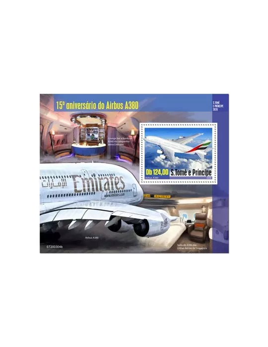 n° 1368 - Timbre SAINT-THOMAS ET PRINCE Blocs et feuillets