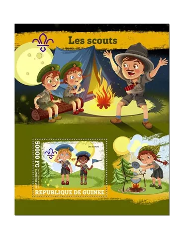 n° 2446 - Timbre GUINEE Blocs et feuillets