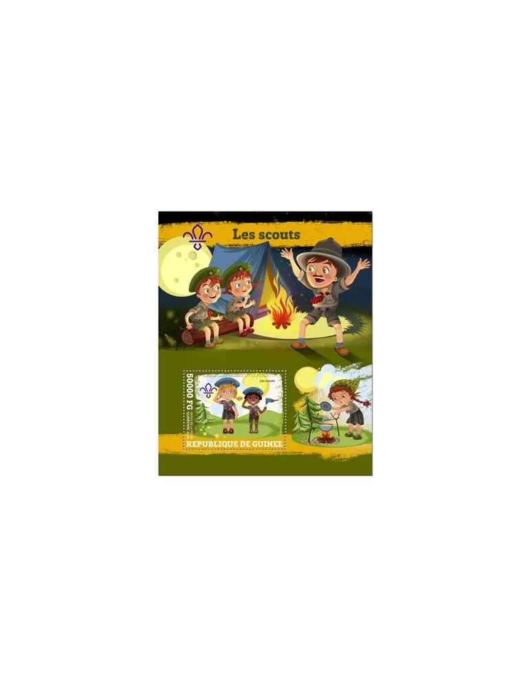 n° 2446 - Timbre GUINEE Blocs et feuillets