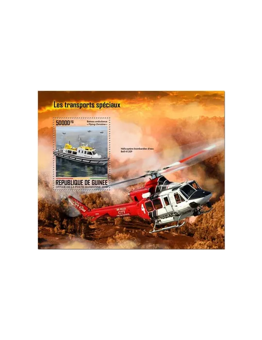 n° 2489 - Timbre GUINEE Blocs et feuillets