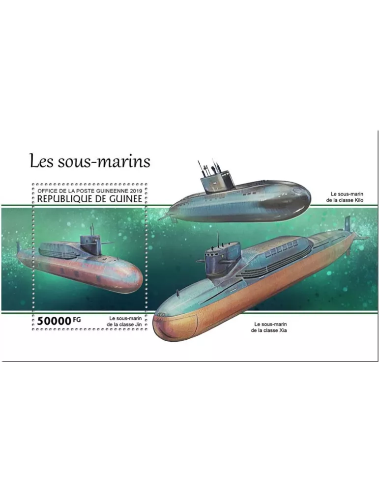 n° 2492 - Timbre GUINEE Blocs et feuillets