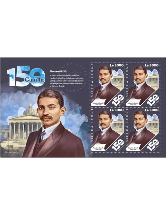 n° F8744 - Timbre SIERRA LEONE Poste