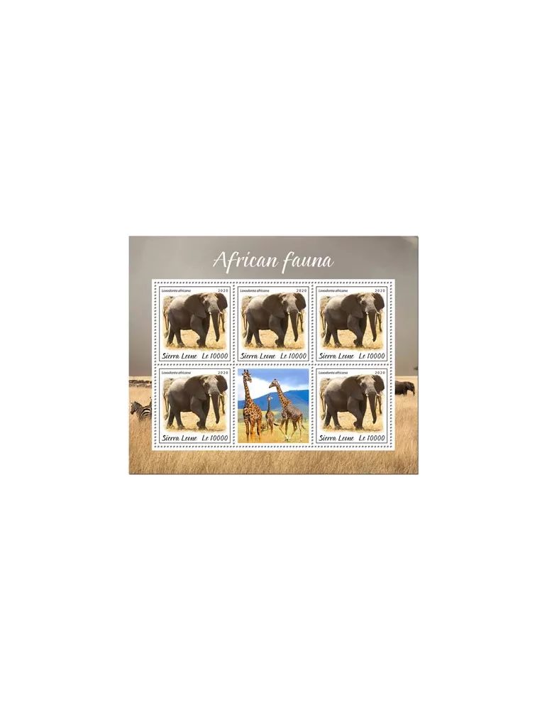 n° F9676/F9678 - Timbre SIERRA LEONE Poste