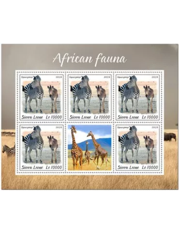 n° F9676/F9678 - Timbre SIERRA LEONE Poste 2