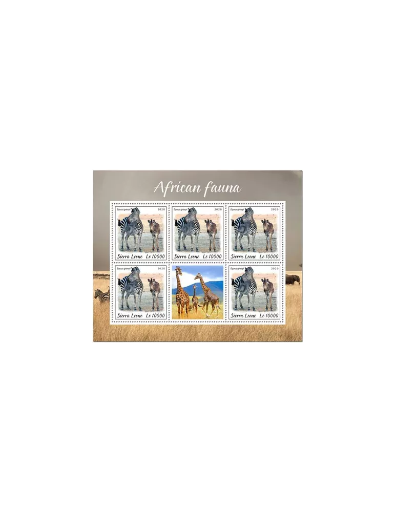 n° F9676/F9678 - Timbre SIERRA LEONE Poste