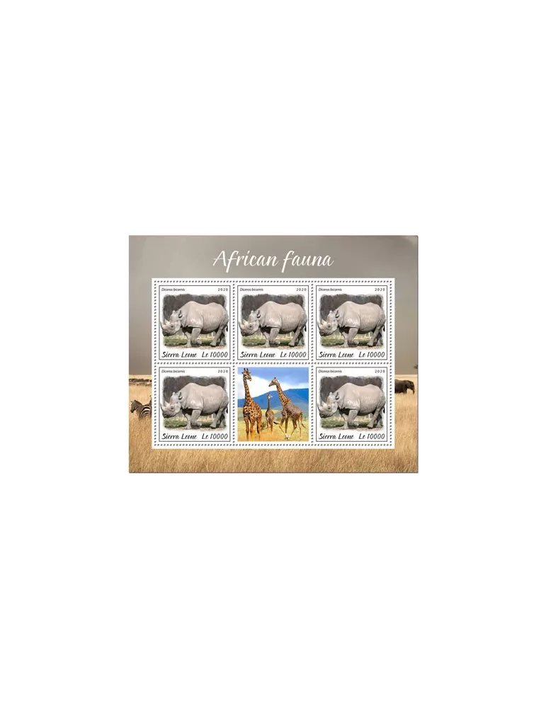 n° F9676/F9678 - Timbre SIERRA LEONE Poste