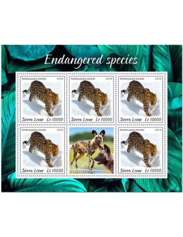 n° F9681/F9683 - Timbre SIERRA LEONE Poste