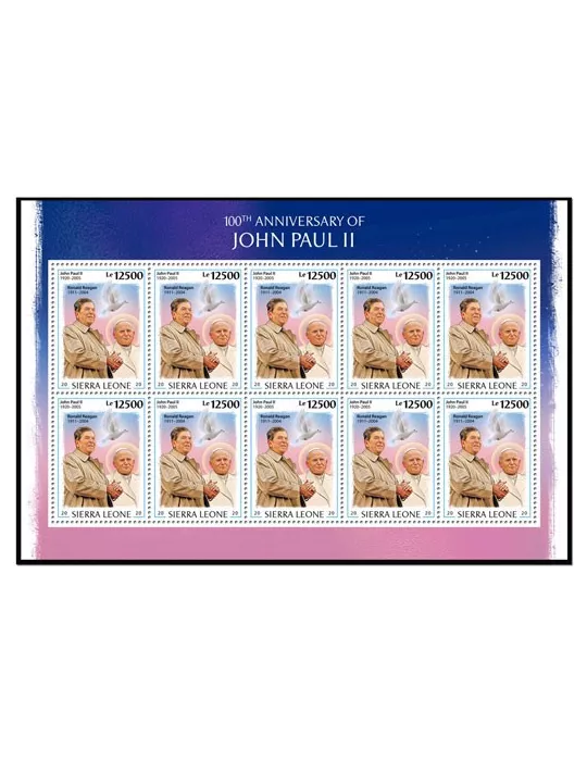 n° F9717/F9720 - Timbre SIERRA LEONE Poste