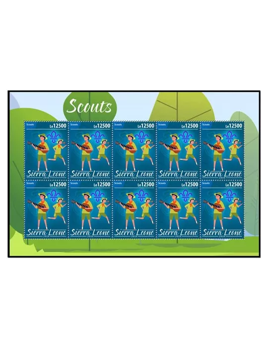 n° F9741/F9744 - Timbre SIERRA LEONE Poste