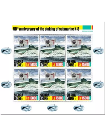 n° F9796/F9798 - Timbre SIERRA LEONE Poste