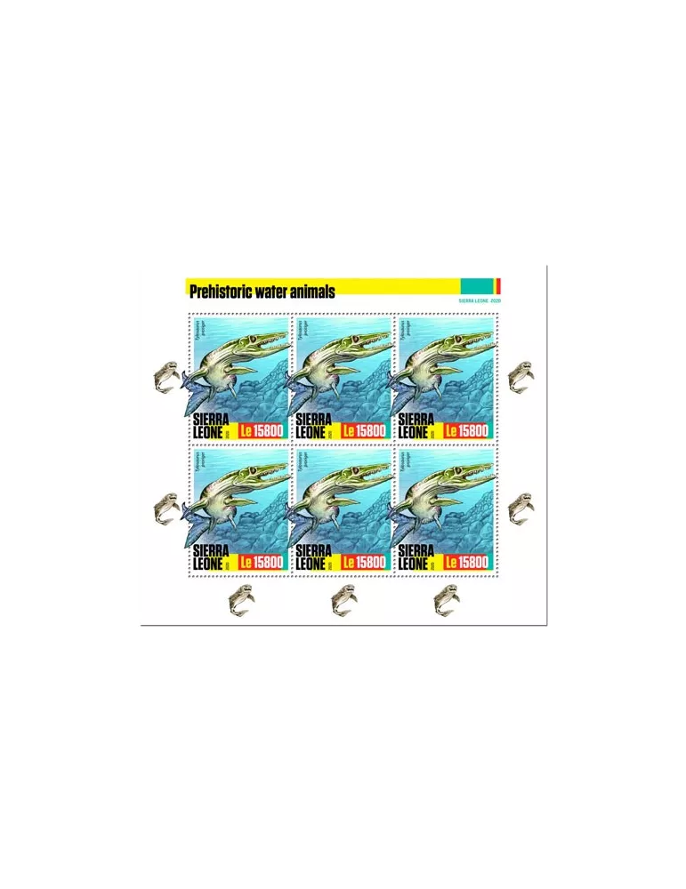 n° F9817/F9819 - Timbre SIERRA LEONE Poste