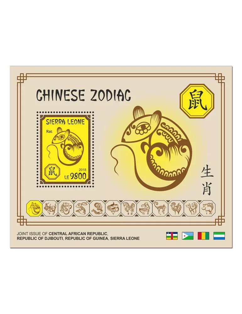 n° 1513/1524 - Timbre SIERRA LEONE Blocs et feuillets