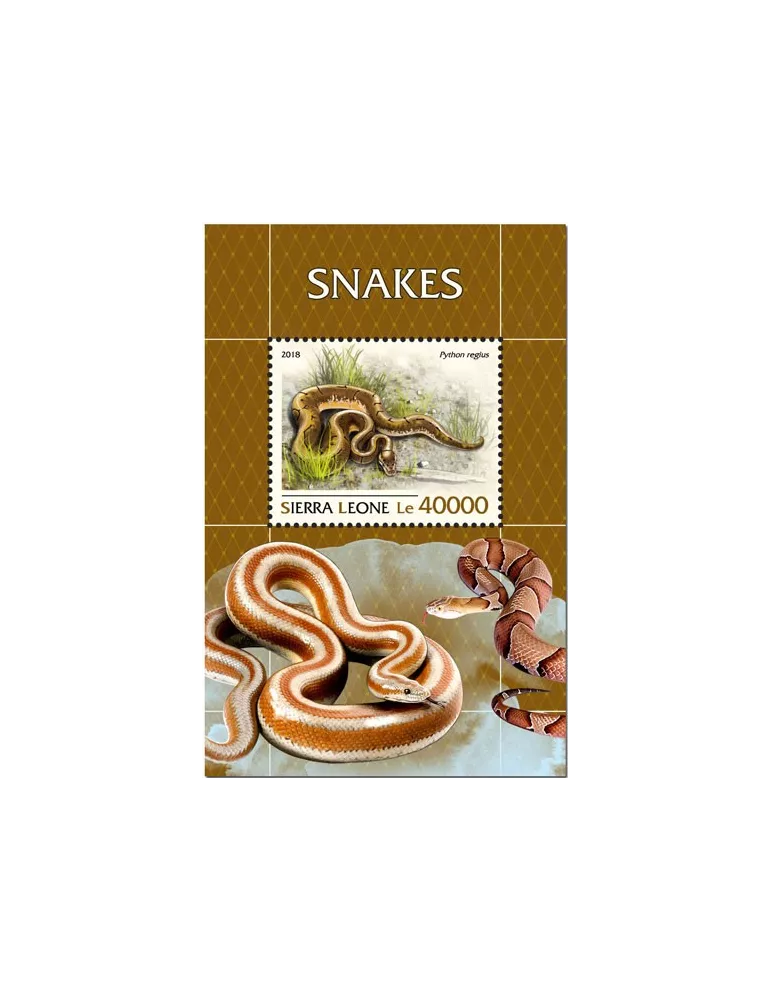 n° 1540 - Timbre SIERRA LEONE Blocs et feuillets