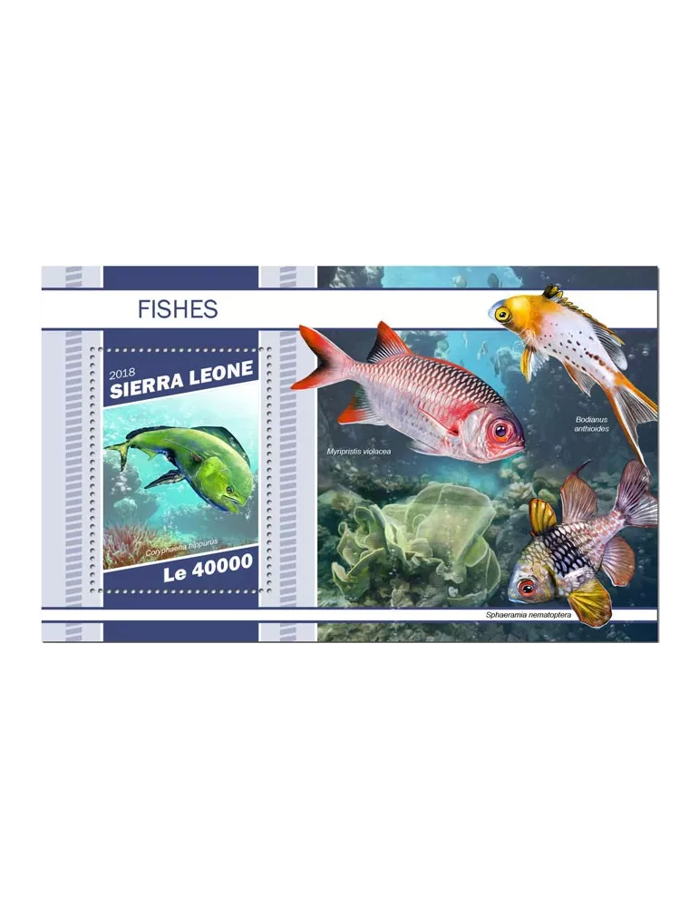 n° 1585 - Timbre SIERRA LEONE Blocs et feuillets