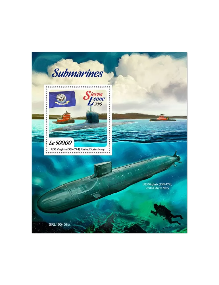 n° 1693 - Timbre SIERRA LEONE Blocs et feuillets