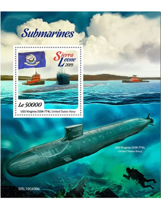 n° 1693 - Timbre SIERRA LEONE Blocs et feuillets