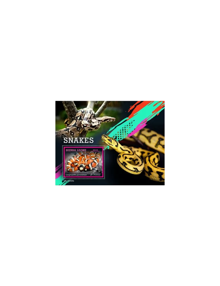 n° 1709 - Timbre SIERRA LEONE Blocs et feuillets