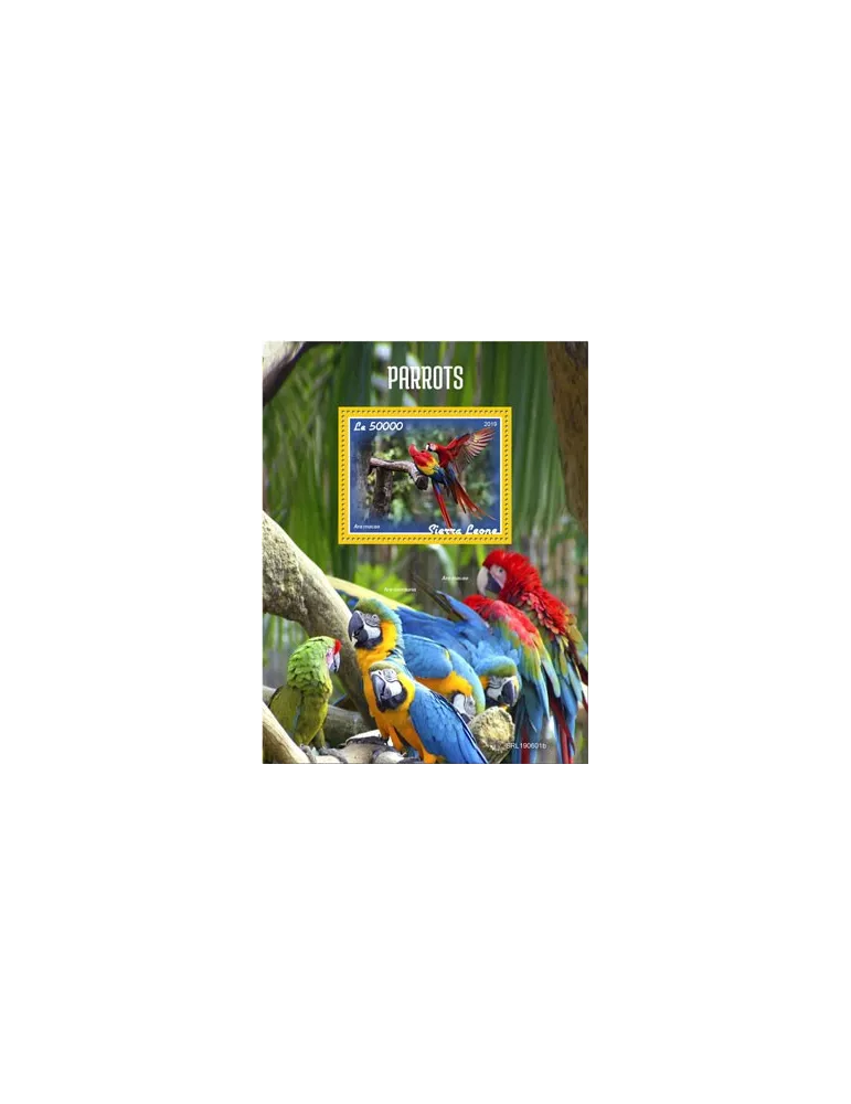 n° 1723 - Timbre SIERRA LEONE Blocs et feuillets