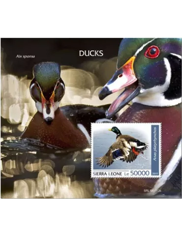 n° 1754 - Timbre SIERRA LEONE Blocs et feuillets