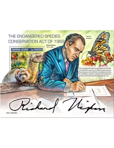 n° 1767 - Timbre SIERRA LEONE Blocs et feuillets