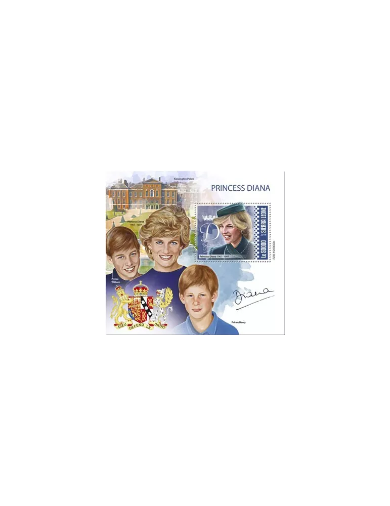 n° 1782 - Timbre SIERRA LEONE Blocs et feuillets