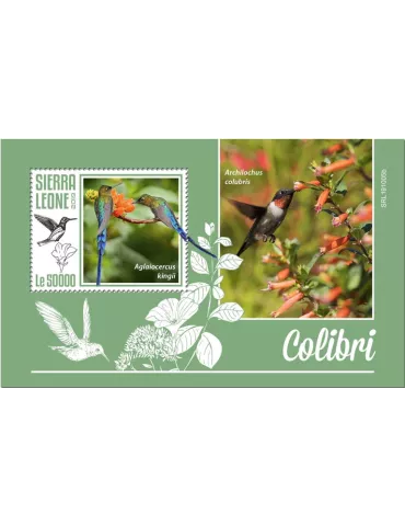 n° 1818 - Timbre SIERRA LEONE Blocs et feuillets