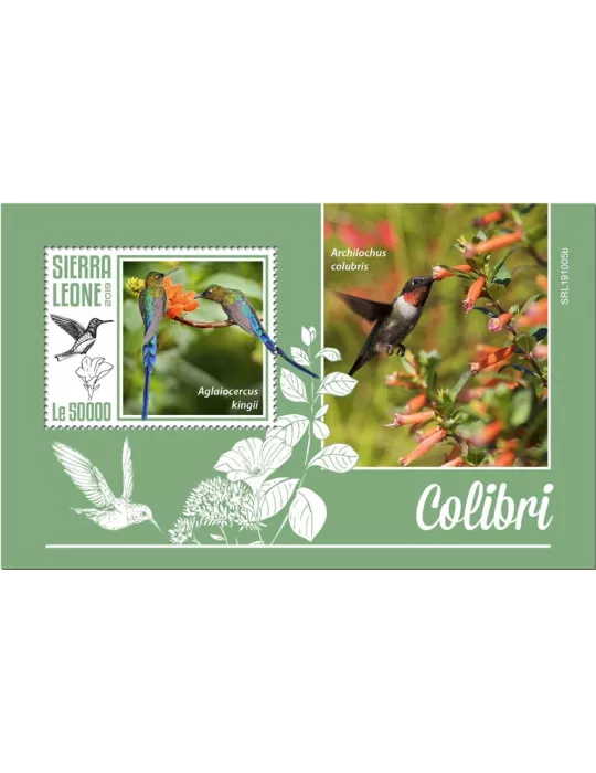 n° 1818 - Timbre SIERRA LEONE Blocs et feuillets
