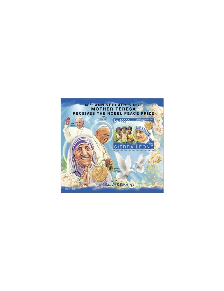 n° 1838 - Timbre SIERRA LEONE Blocs et feuillets