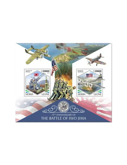 n° 1870 - Timbre SIERRA LEONE Blocs et feuillets